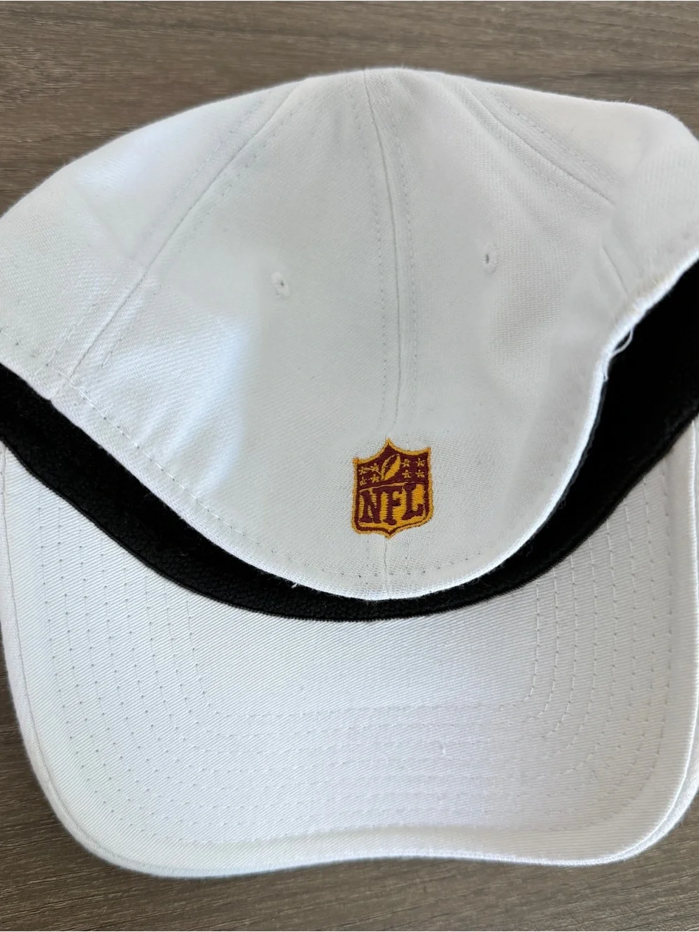 Washington Football Team New Era 39THIRTY Fitted Hat White NFL Stretch Fit S/M